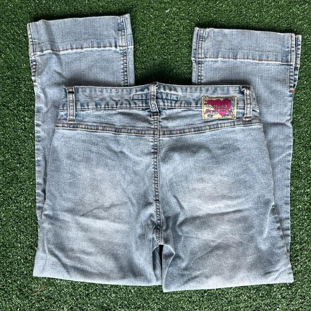 Y2k grail mudd denim capris